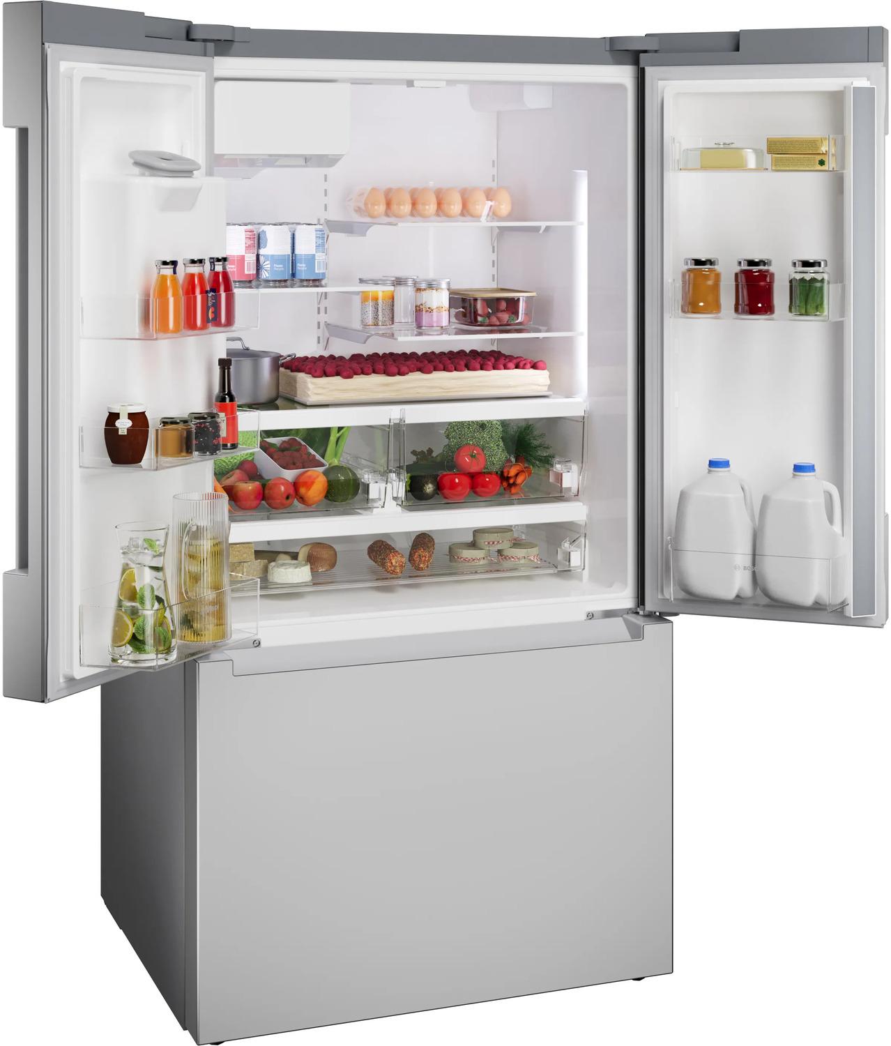 BOSCH B36FD10ENS 300 Series French Door Bottom Mount Refrigerator 36"" Stainless STEE...
