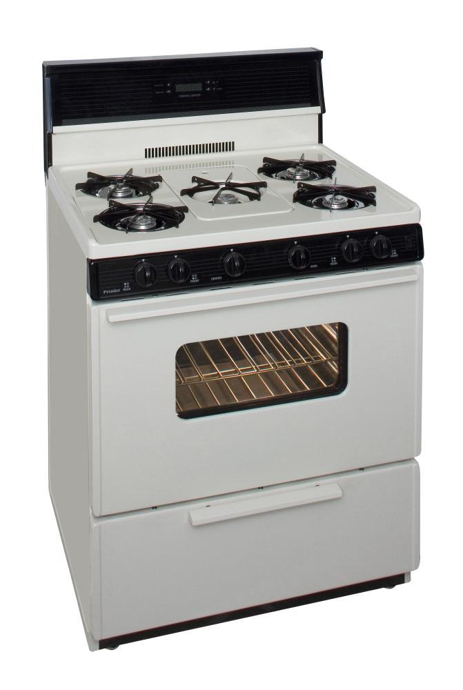 PREMIER SFK249TP Premier 30-inch Gas Range (color: Biscuit)