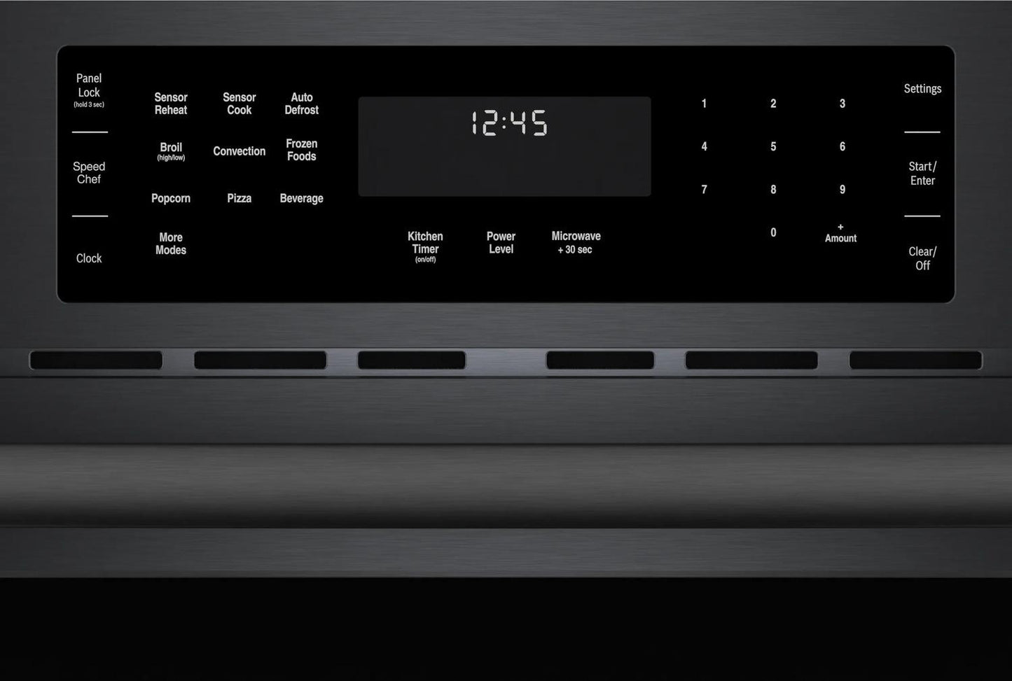 BOSCH HMC80242UC Bosch 800 Series 30"" Speed Oven, Hmc80242uc, Black Stainless Steel