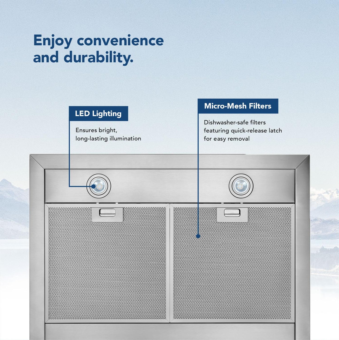 BROAN BWP1304SS Broan 30-inch Convertible Wall-mount Pyramidal Chimney Range HOO...
