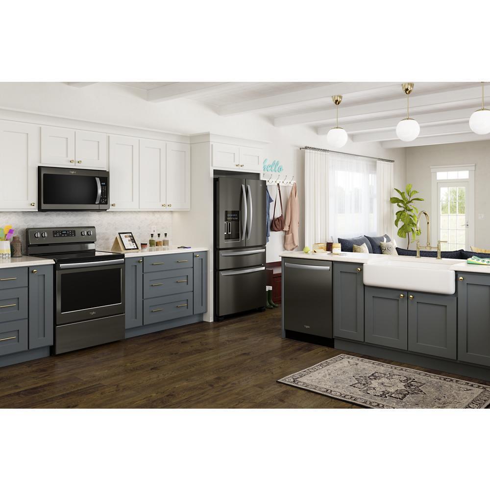 WHIRLPOOL WMH32519HV Whirlpool 1.9 Cu. Ft. Capacity Steam Microwave With Sensor COOKI...