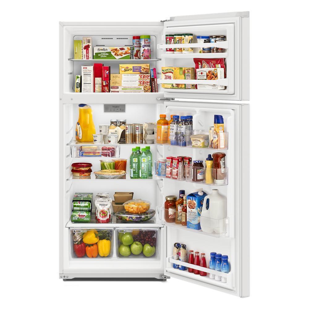WHIRLPOOL WRTX5328PW Whirlpool 28-inch Wide Top-freezer Refrigerator - 16.3 Cu. Ft.