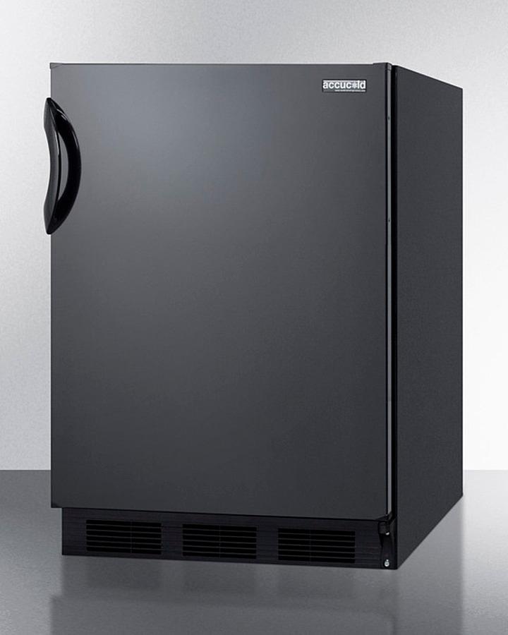 SUMMIT CT66BK Freestanding Refrigerator-freezer for General Purpose Use, With DUA...