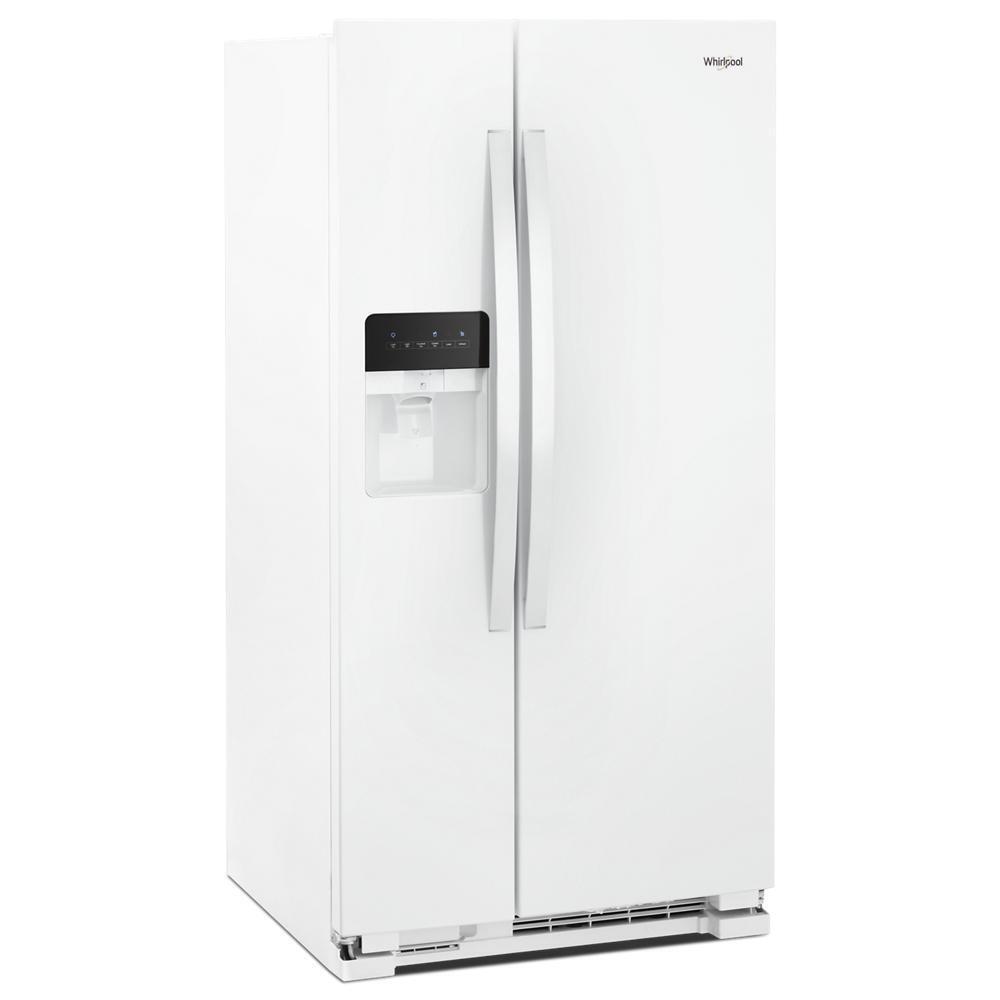 WHIRLPOOL WRS315SDHW Whirlpool 36-inch Wide Side-by-side Refrigerator - 25 Cu. Ft. - ...