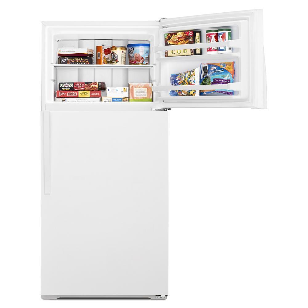 WHIRLPOOL WRT134TFDW White Whirlpool 28"" Wide Top-freezer Refrigerator With Freezer T...