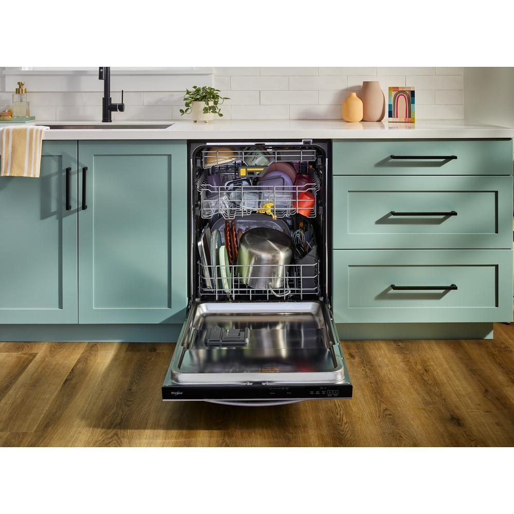 WHIRLPOOL WDTS8024SZ Whirlpool 24-inch Dishwasher With Total Coverage Wash Action AND...