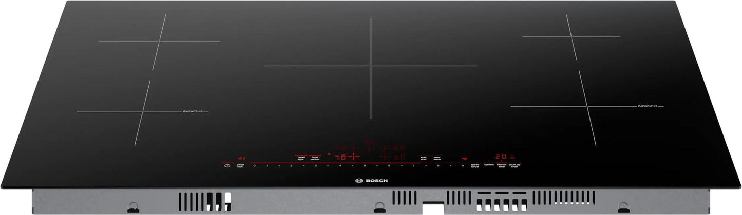 BOSCH NIT8660UC 800 Series Induction Cooktop 36'' Black, Surface Mount Without FRAM...