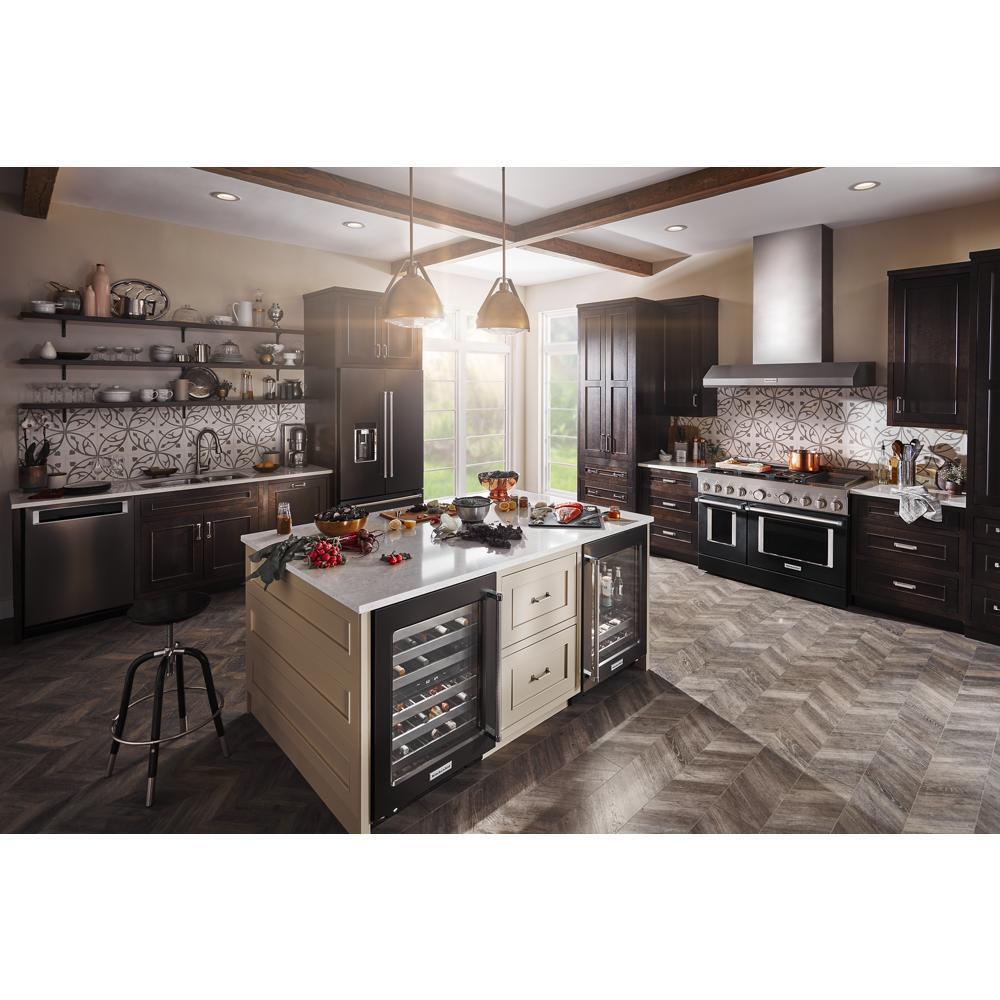 KITCHENAID KRFC704FBS Kitchenaid 23.8 Cu. Ft. 36"" Counter-depth French Door Platinum I...
