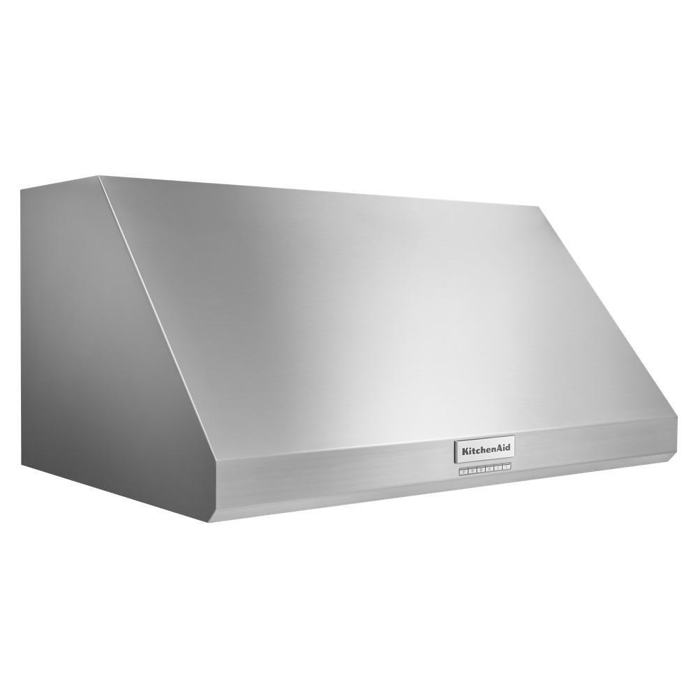 KITCHENAID KVWC906KSS 36"" 585 or 1170 Cfm Motor Class Commercial-style Wall-mount Canopy ...