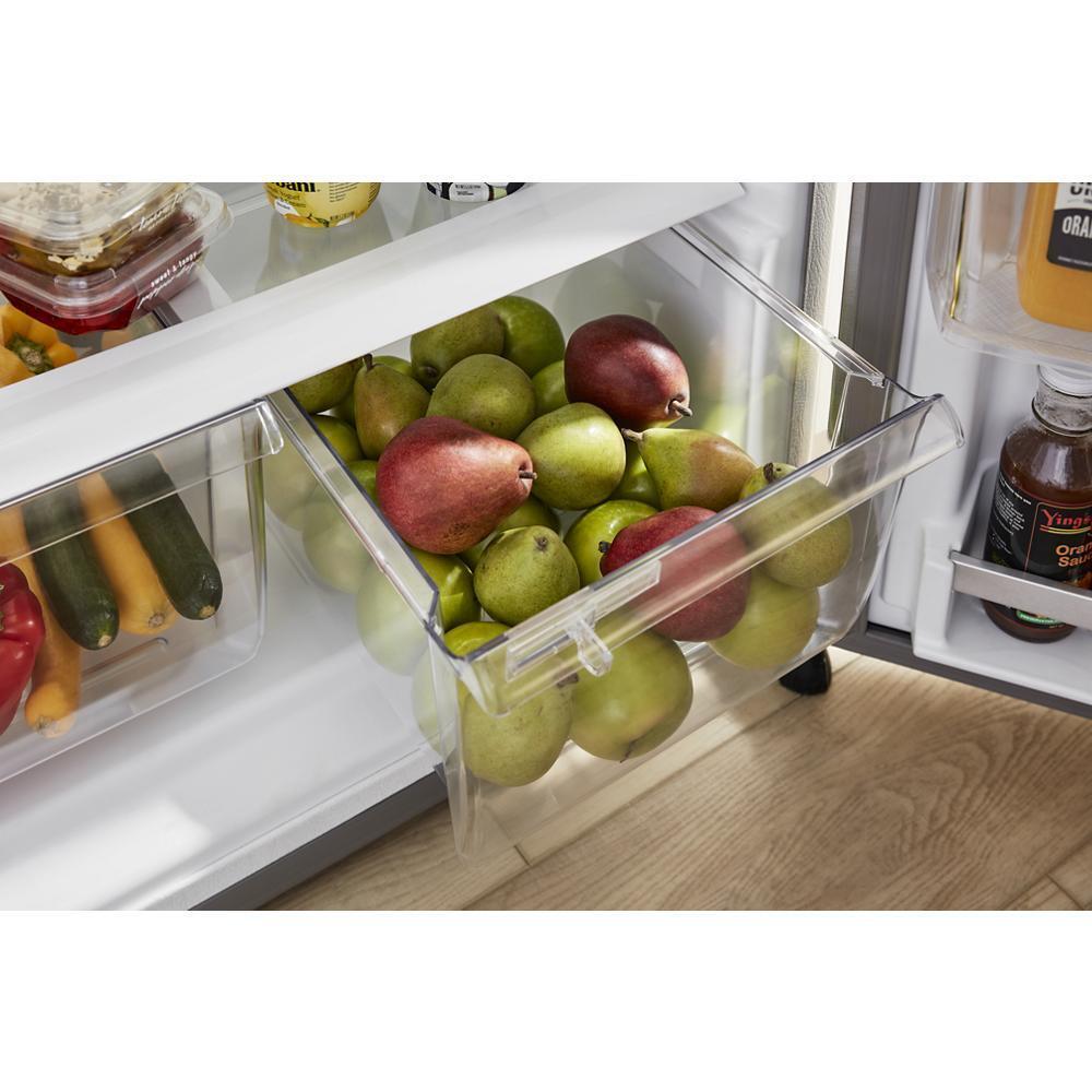 WHIRLPOOL WRTX5328PB Whirlpool 28-inch Wide Top-freezer Refrigerator - 16.3 Cu. Ft.