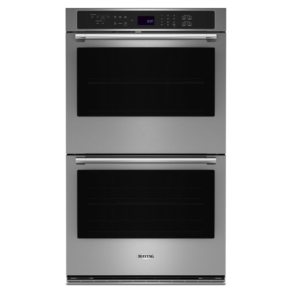 MAYTAG MOED6030LZ Maytag 30-inch Double Wall Oven With Air Fry and Basket - 10 Cu. Ft.