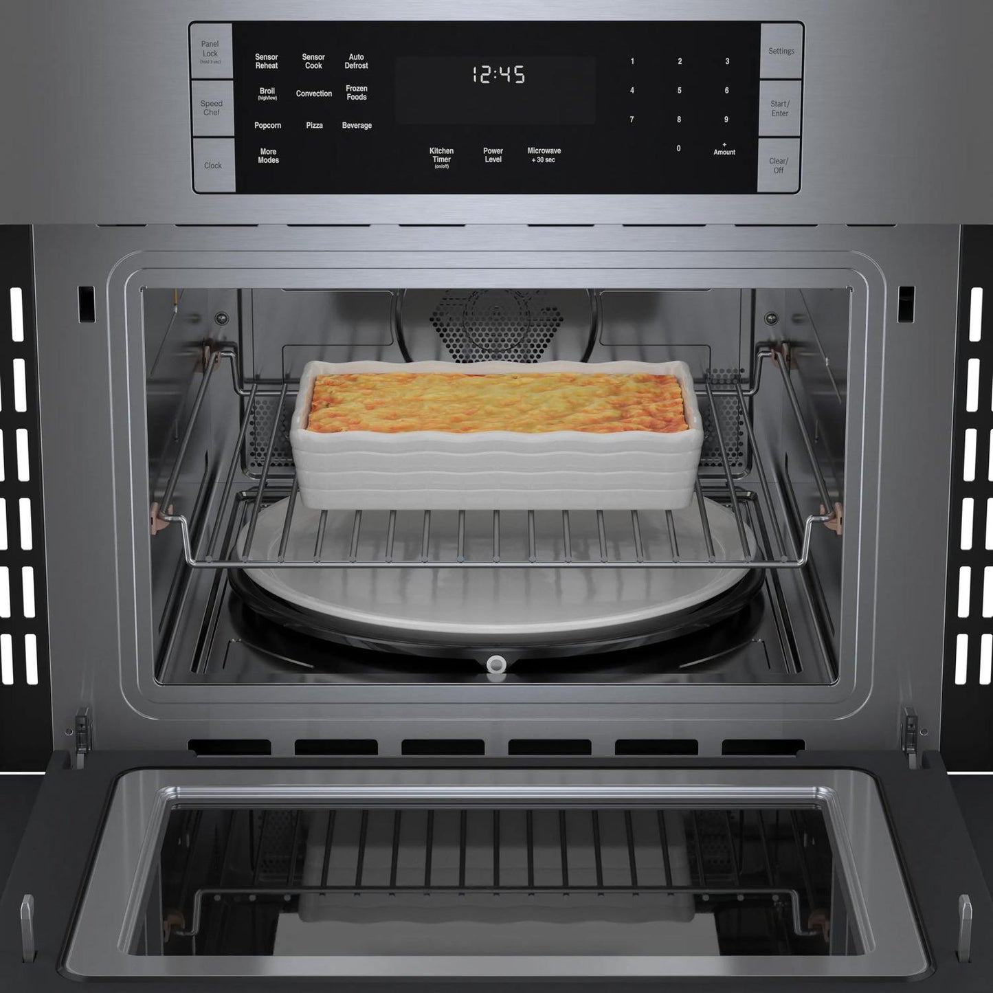 BOSCH HMC87152UC Bosch Hmc87152uc 27"" Speed Oven 800 Series - Stainless Steel