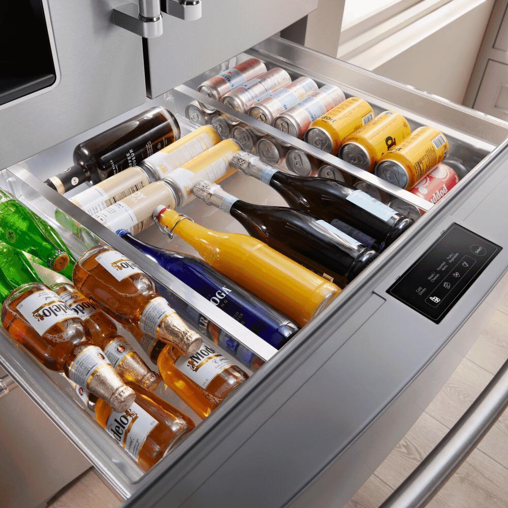KITCHENAID KRMF536RBS 26.2 Cu. Ft. Multi-door French Door Refrigerator With Platinum INTE...