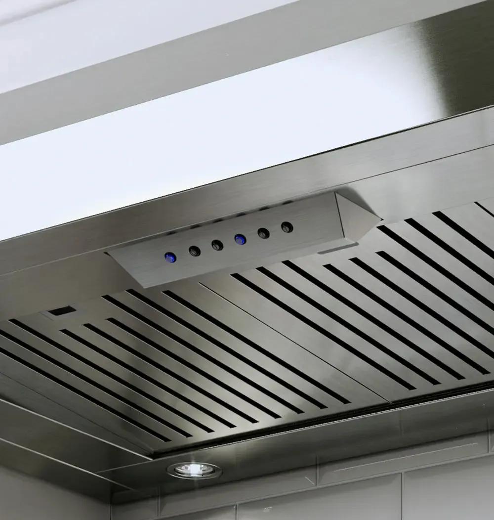 XO APPLIANCE XOT36SC 36"" 600/395 Cfm Italian Made Pro Hood Range Hood Stainless