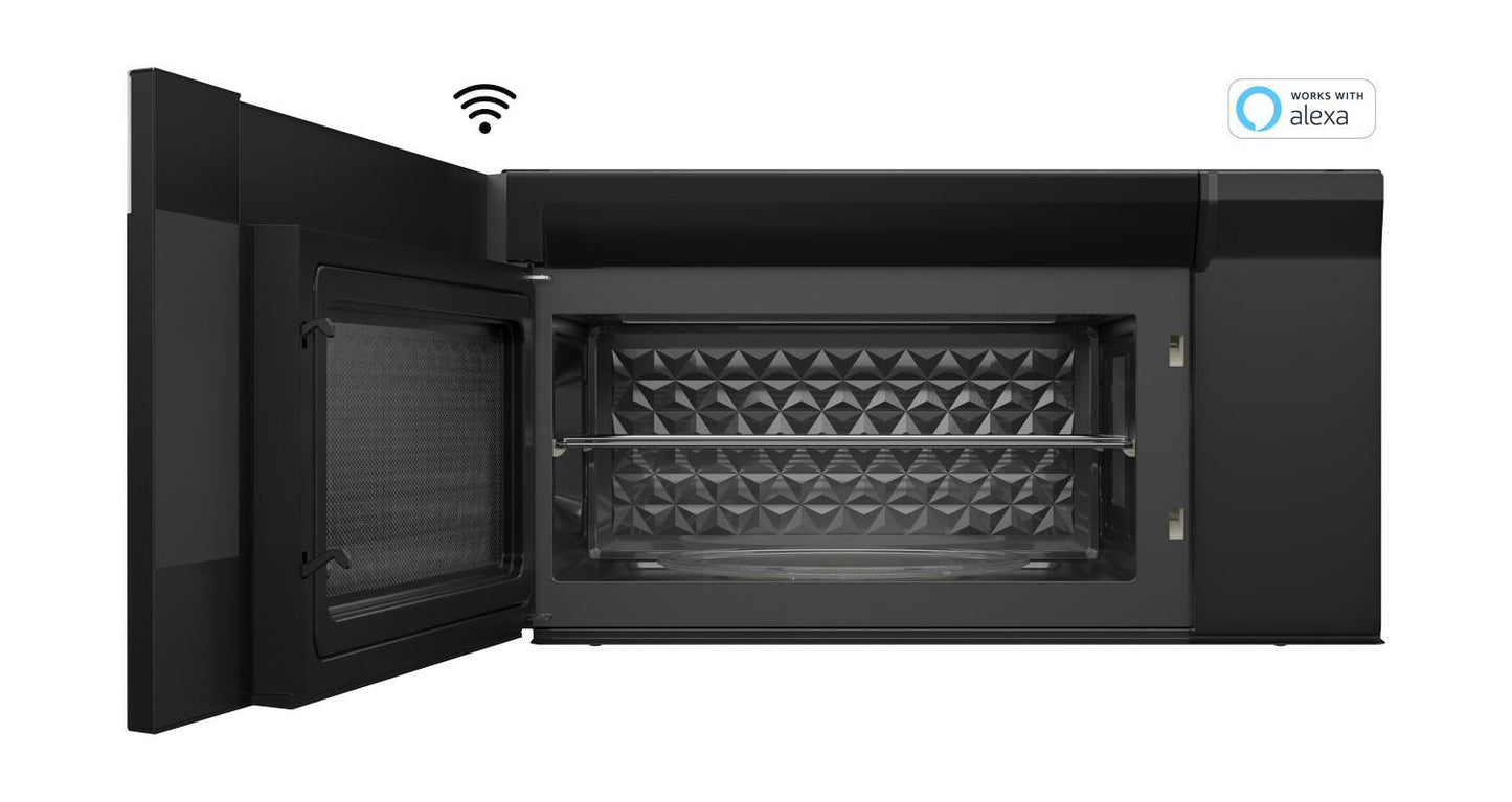 SHARP SMO1969JS Sharp 1.9 Cu. Ft. Smart Over-the-range-microwave Oven
