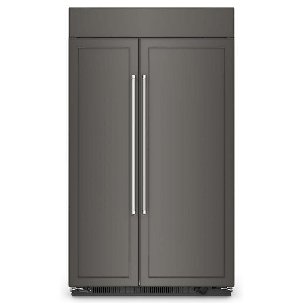 KITCHENAID KBSN708MPA 30 Cu. Ft. 48"""" Built-in Side-by-side Refrigerator With PANEL-READY...