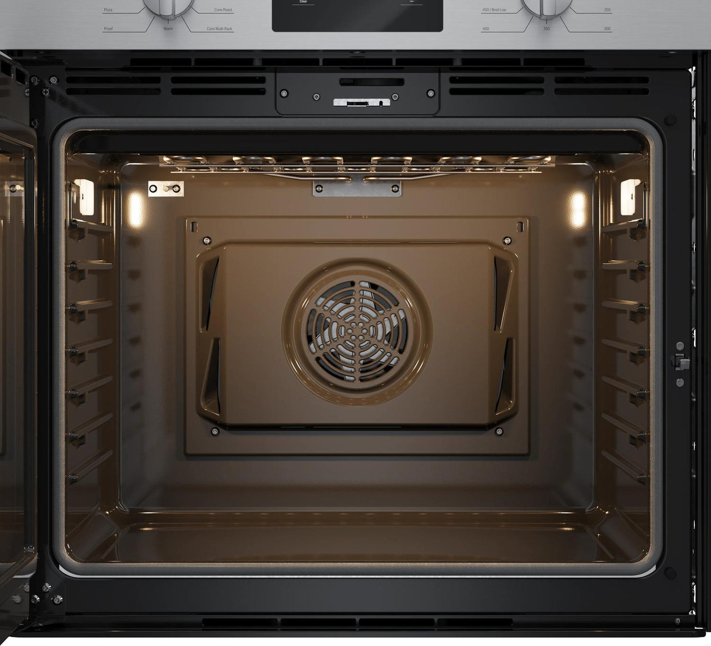 BOSCH HBL5455LUC 500 Series Single Wall Oven 30"" Left Sideopening Door, Stainless Steel