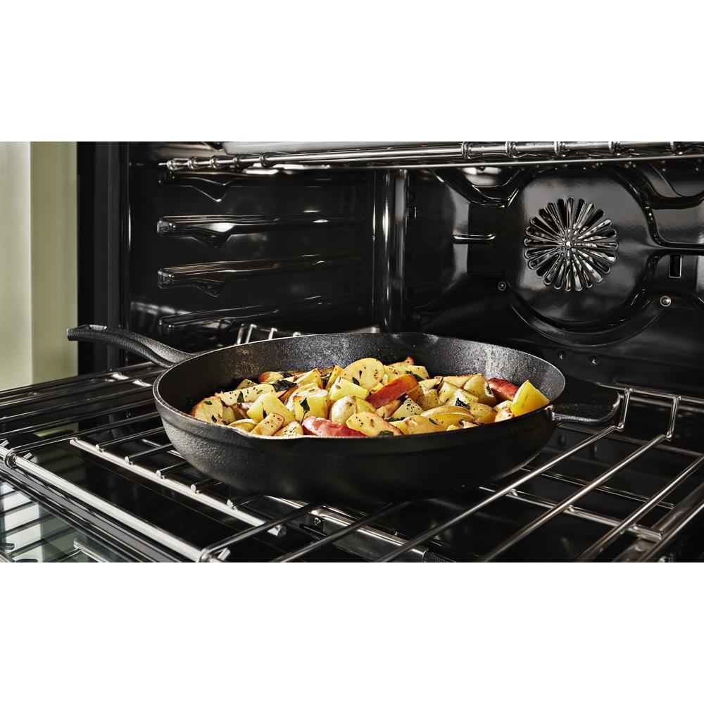 KITCHENAID KFGC500JIB Kitchenaid 30'' Smart Commercial-style Gas Range With 4 Burners ...