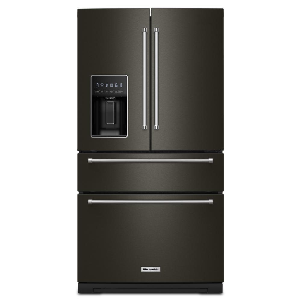 KITCHENAID KRMF536RBS 26.2 Cu. Ft. Multi-door French Door Refrigerator With Platinum INTE...