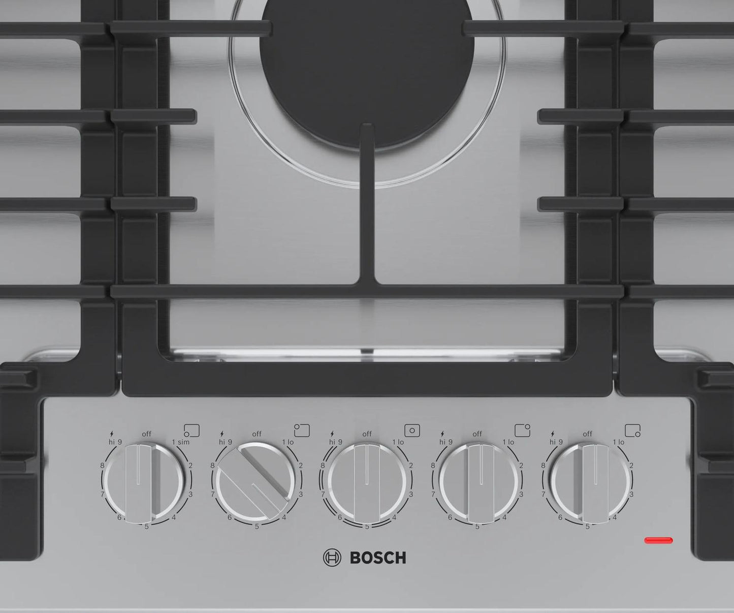 BOSCH NGM5659UC Bosch 500 Series Gas Cooktop 36"" Stainless Steel Ngm5659uc