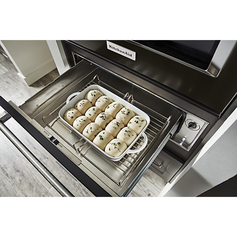 KITCHENAID KOWT107EBS 27'' Slow Cook Warming Drawer With Printshield Finish - Black S...