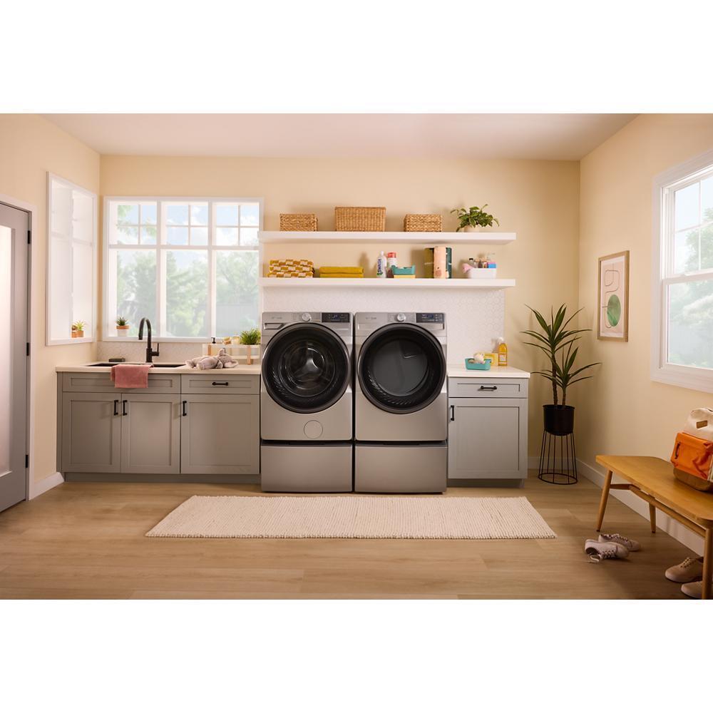 WHIRLPOOL WGD6720RW 7.4 Cu. Ft. Smart Front Load Energy Star Gas Dryer With Steam CA...