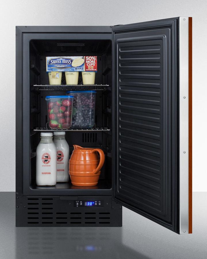 SUMMIT FF1843BIF 18"" Wide Built-in Undercounter All-refrigerator With A Panel-ready ...