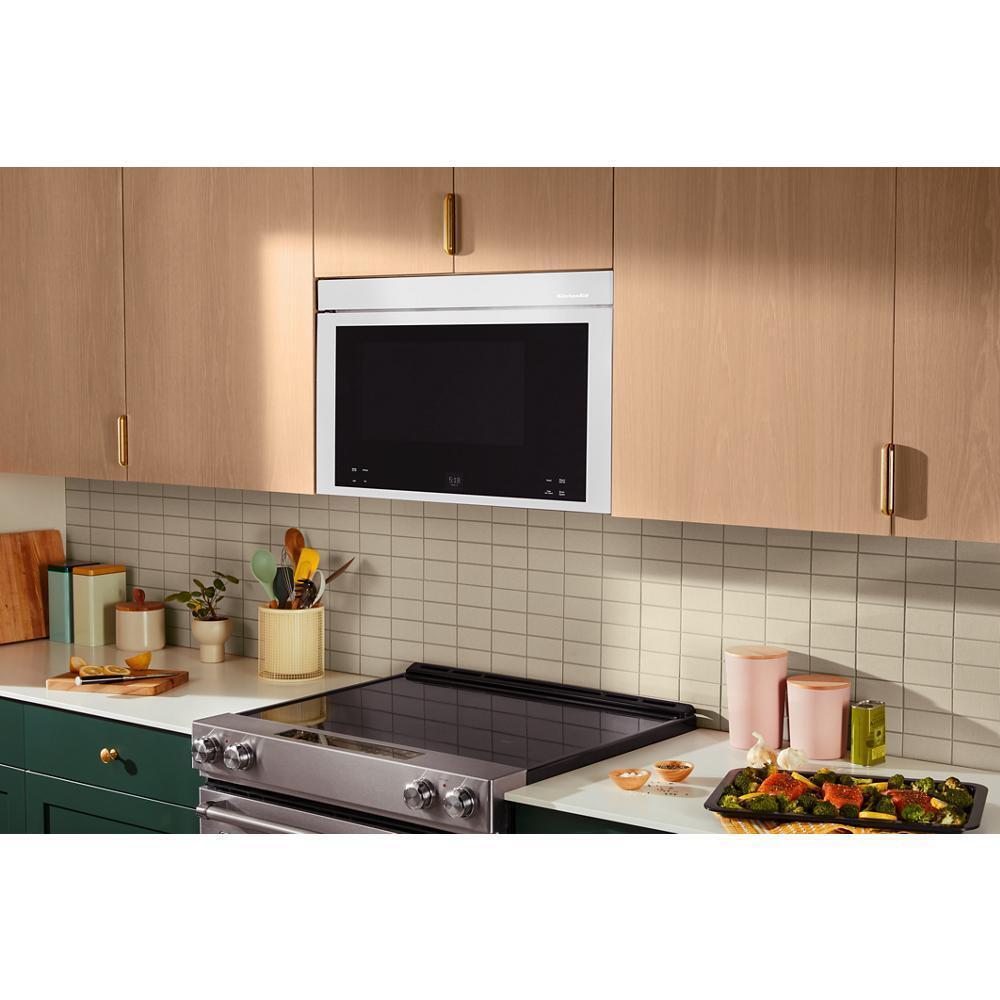 KITCHENAID KMMF530PWH Kitchenaid Multifunction Over-the-range Microwave Oven With FLUS...