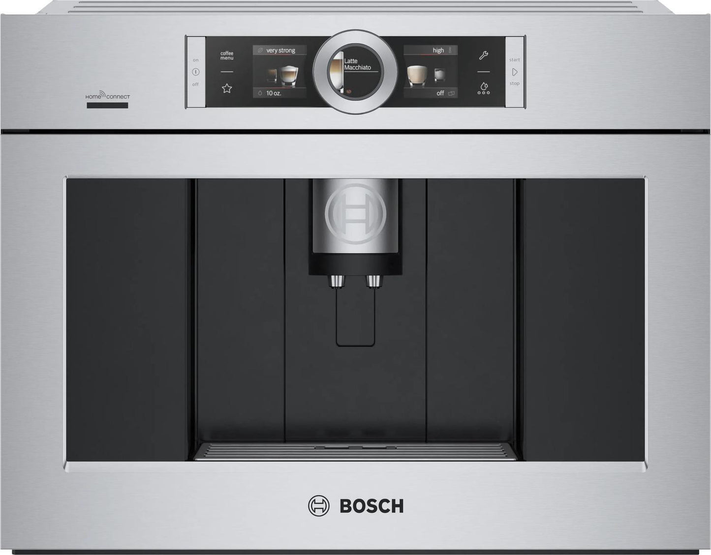 BOSCH BCM8450UC Bcm8450uc Built-in Fully Automatic Coffee Machine Stainless Steel