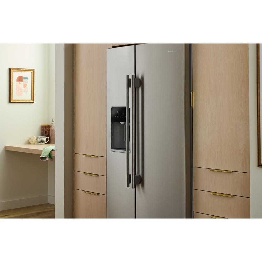 KITCHENAID KRSF536RPS 28.7 Cu. Ft. Side-by-side Refrigerator With Panoramic LED Lighting