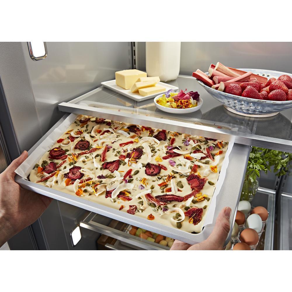 KITCHENAID KBSN708MPA 30 Cu. Ft. 48"""" Built-in Side-by-side Refrigerator With PANEL-READY...