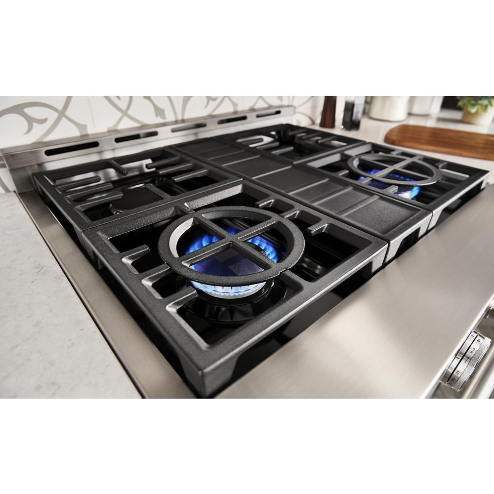 KITCHENAID KFGC500JYP Kitchenaid 30'' Smart Commercial-style Gas Range With 4 Burners ...