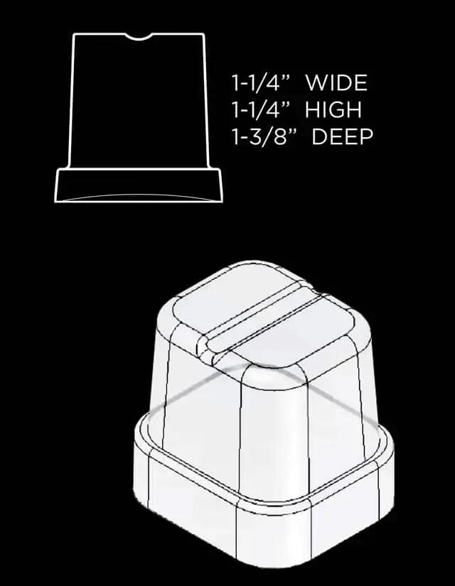 XO APPLIANCE XOUIM1565S XO Appliance 15 In Clear Gourmet Ice Maker Ss - Indoor-outdoor