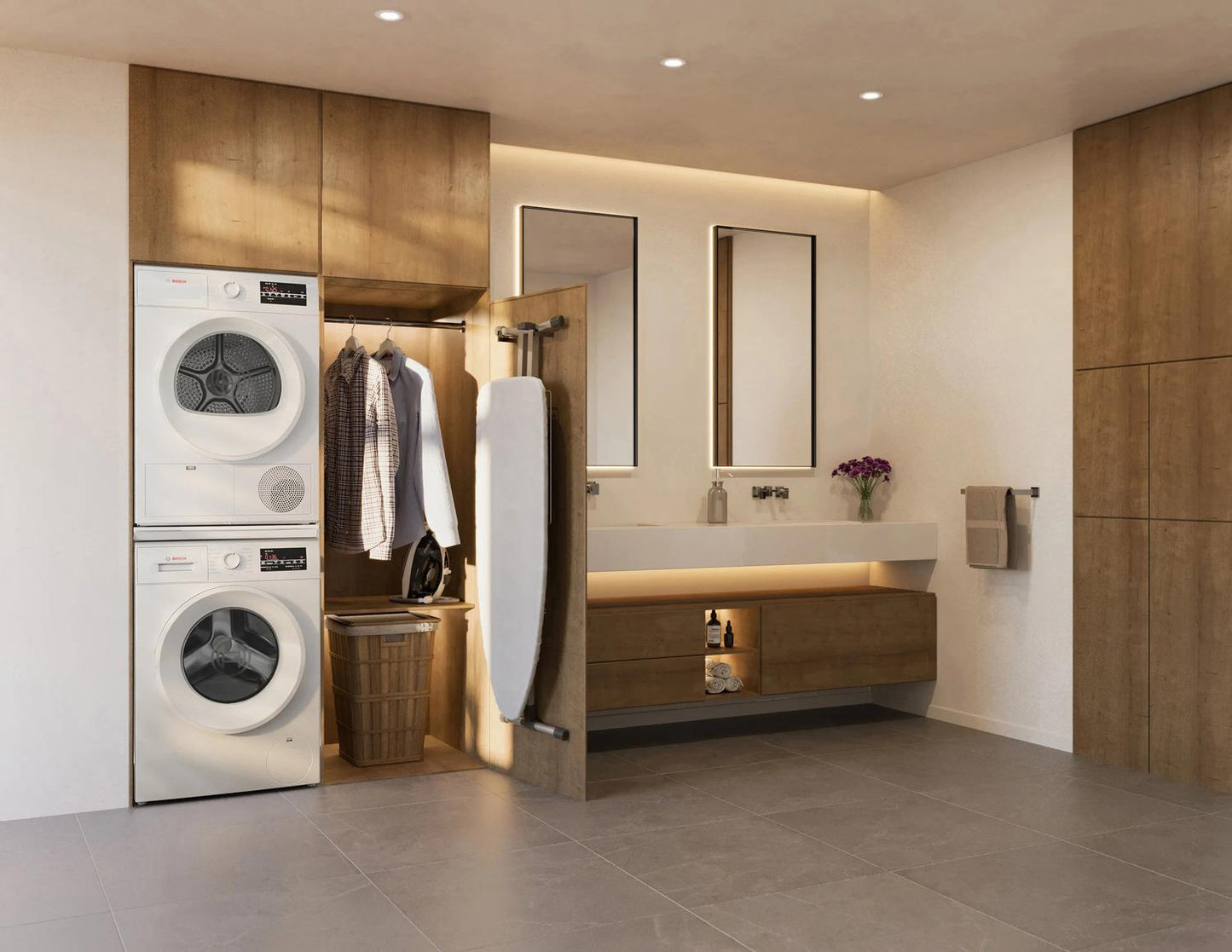BOSCH WPA12100UC Bosch 300 Series Compact Condensation Dryer
