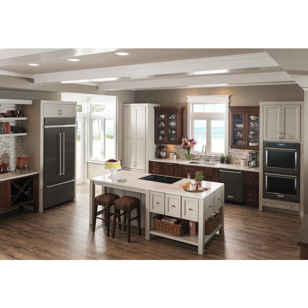 KITCHENAID KBFN506EBS Kitchenaid 20.8 Cu. Ft. 36"" Width Built In Stainless Steel FRENC...