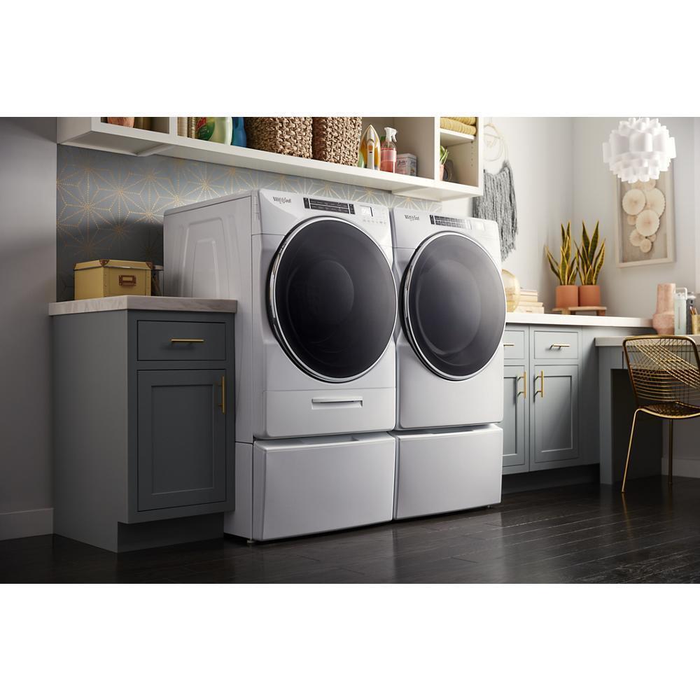 WHIRLPOOL WED8620HW Whirlpool 7.4 CU.FT Front Load Electric Dryer With Intiutitive T...