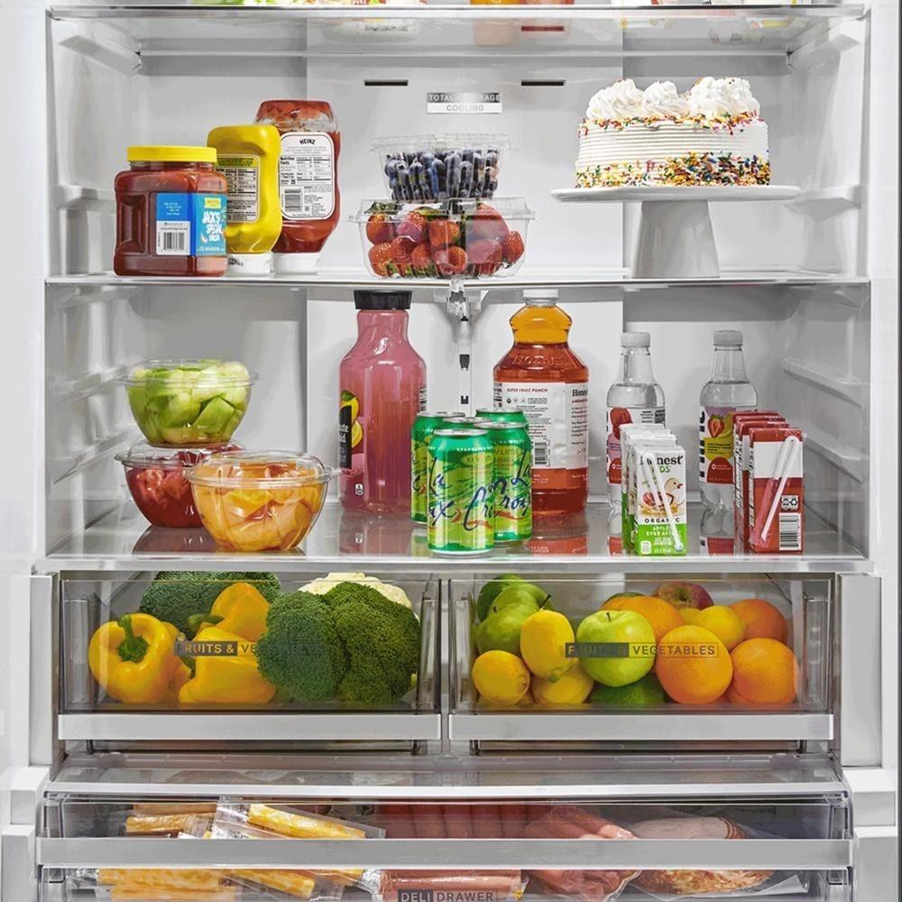WHIRLPOOL WRFF3336SB 36-inch French Door Refrigerator With Interior Water Dispenser - 31...