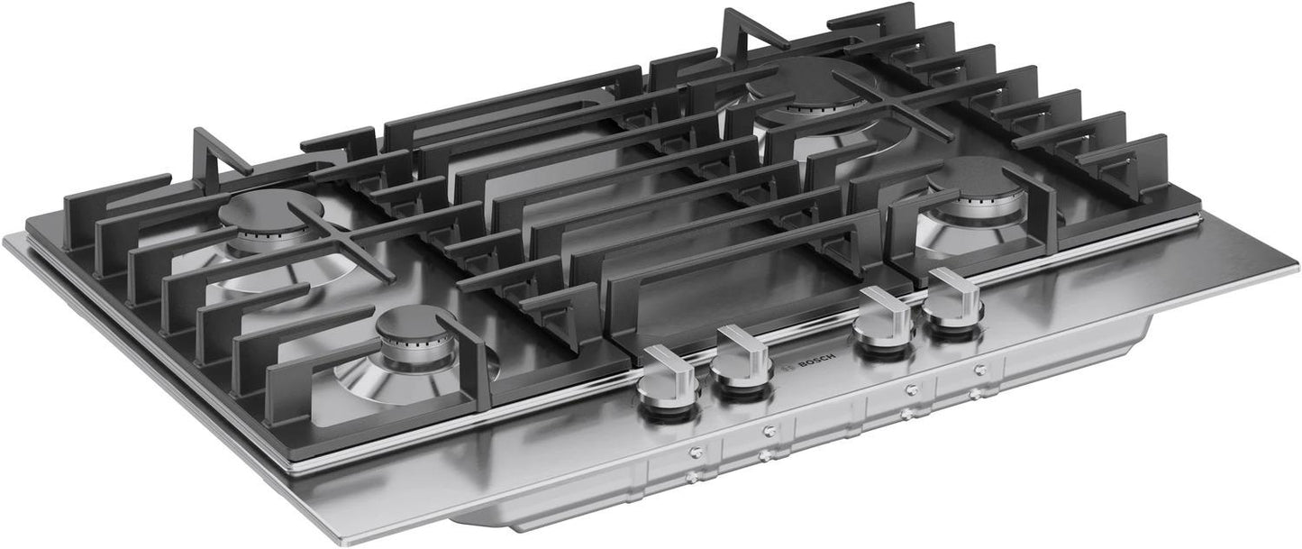 BOSCH NGM3051UC Bosch 300 Series Gas Cooktop Stainless Steel