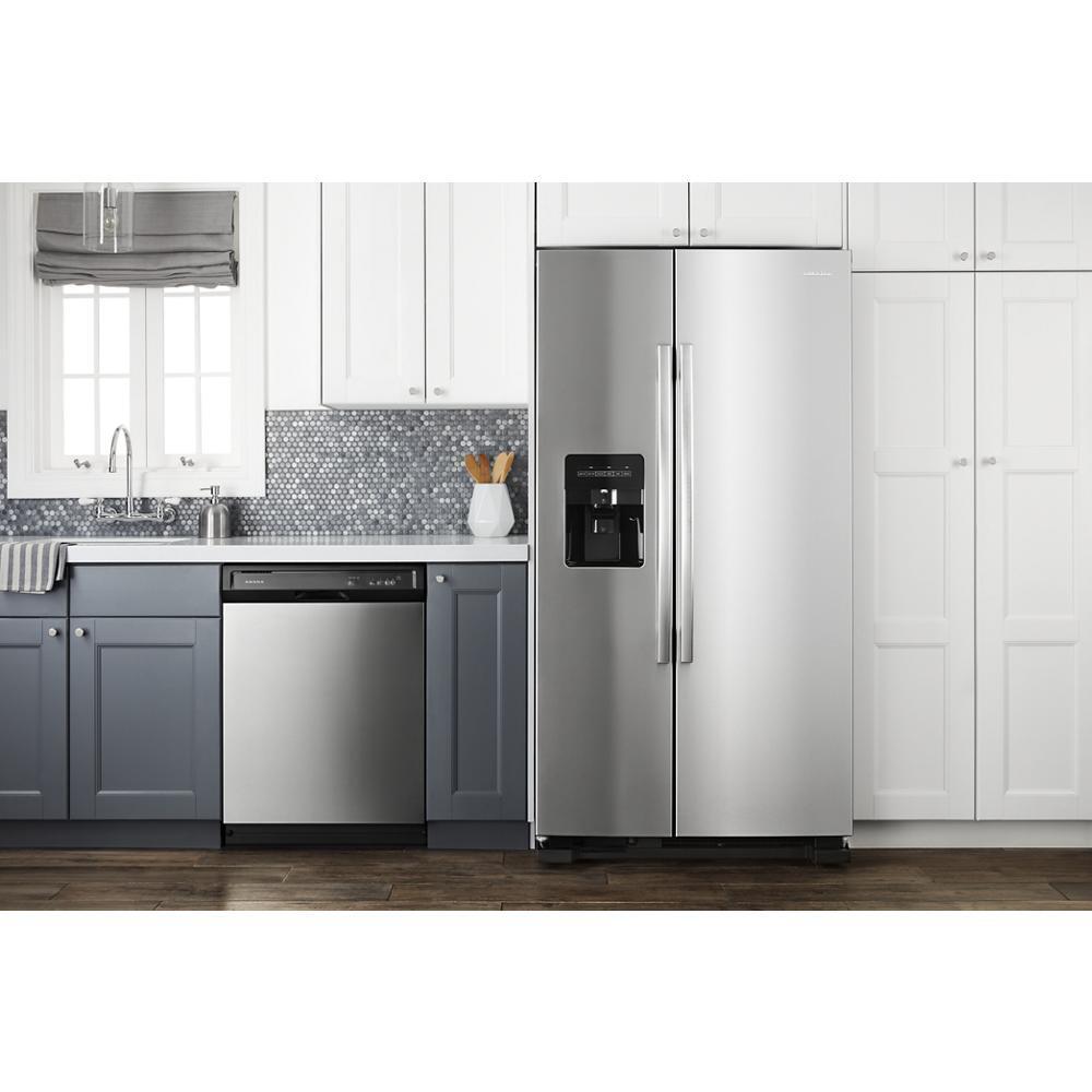 AMANA ASI2175GRS Amana 33-inch Side-by-side Refrigerator With Dual Pad External I...