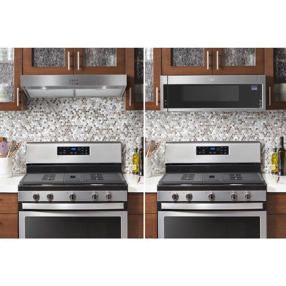 WHIRLPOOL WML75011HW Whirlpool 1.1 Cu. Ft. Low Profile Microwave Hood - White
