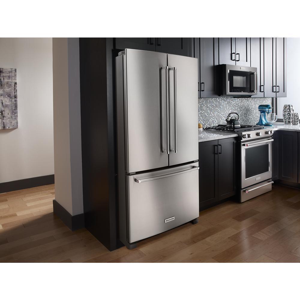 KITCHENAID KRFF305ESS Stainless Steel Kitchenaid 25 Cu. Ft. 36-width Standard Depth FR...