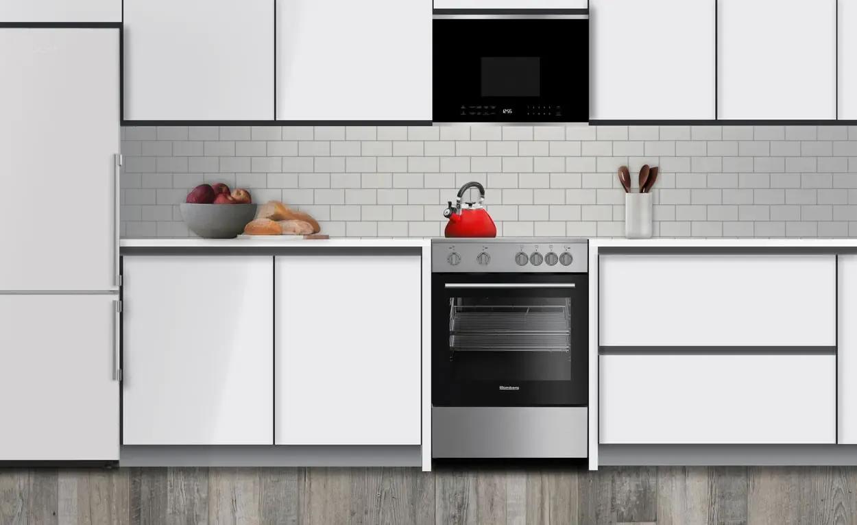 XO APPLIANCE XOOTR24BS XO Appliance 24""w Otr 1000w 300cfm 1.34 Cu Ft - Black Glass