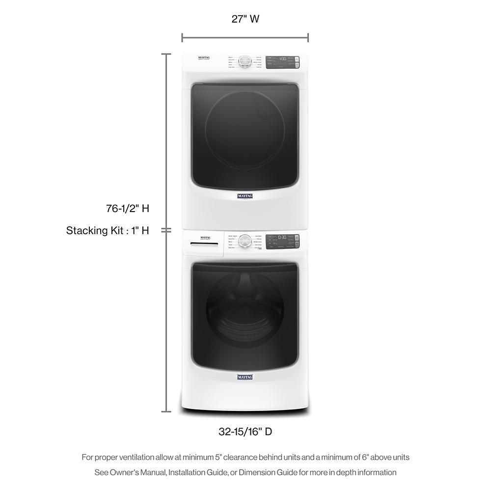 MAYTAG MED5630HW Maytag Front Load Electric Dryer With Extra Power and Quick Dry ...