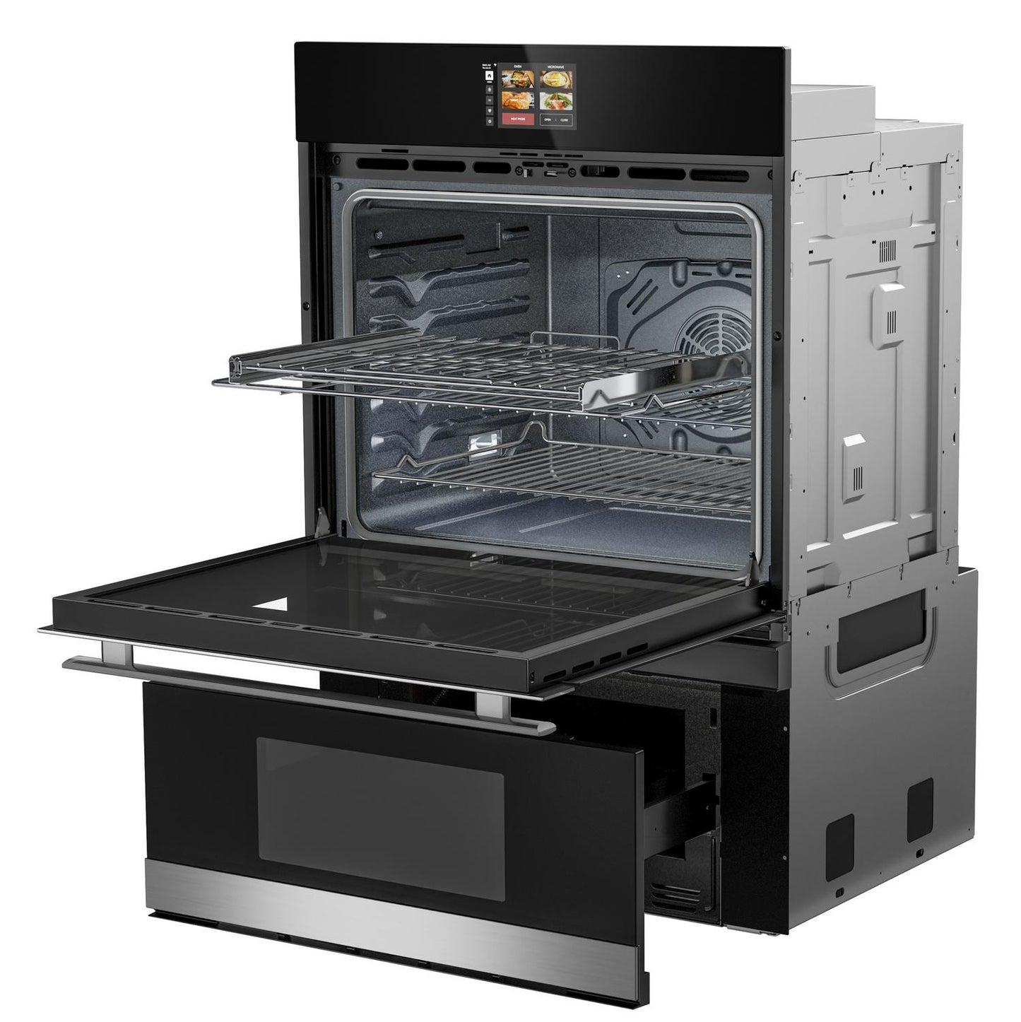 SHARP SWB3085HS Sharp Convection Wall Oven With Microwave Drawer Oven