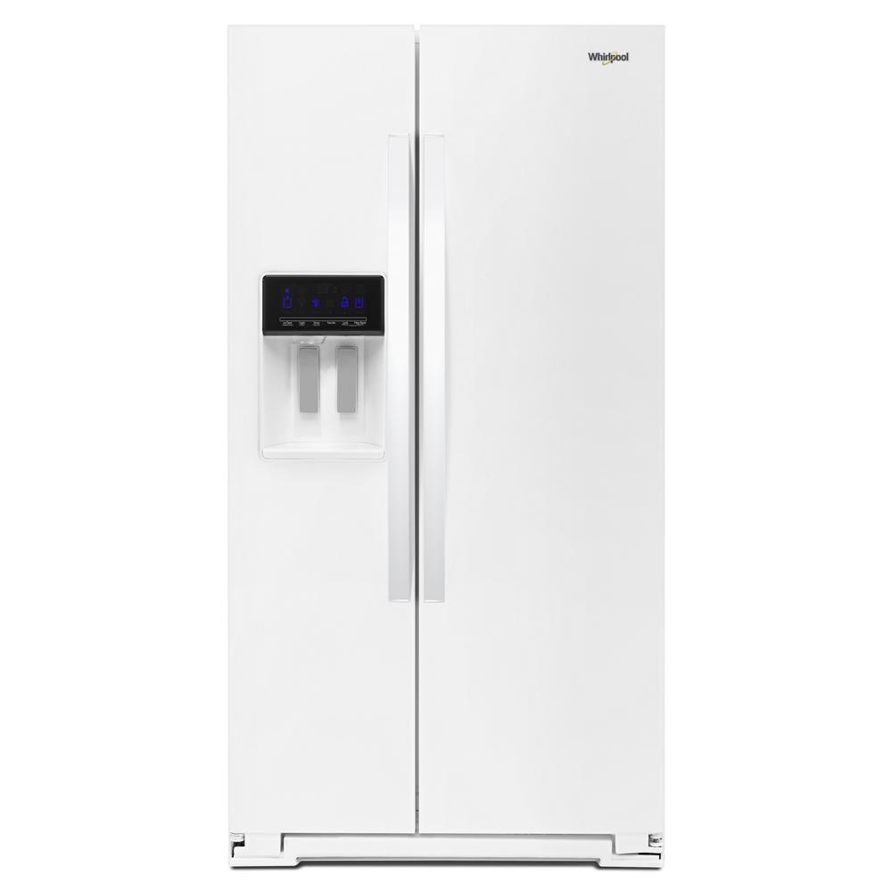 WHIRLPOOL WRS571CIHW Whirlpool 36-inch Wide Counter Depth Side-by-side Refrigerator -...