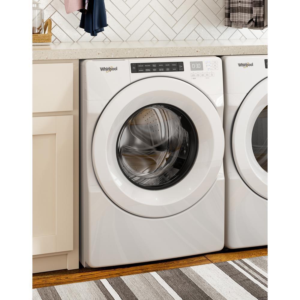 WHIRLPOOL WFW560CHW 4.3 Cu. Ft. Closet-depth Front Load Washer With Intuitive Controls