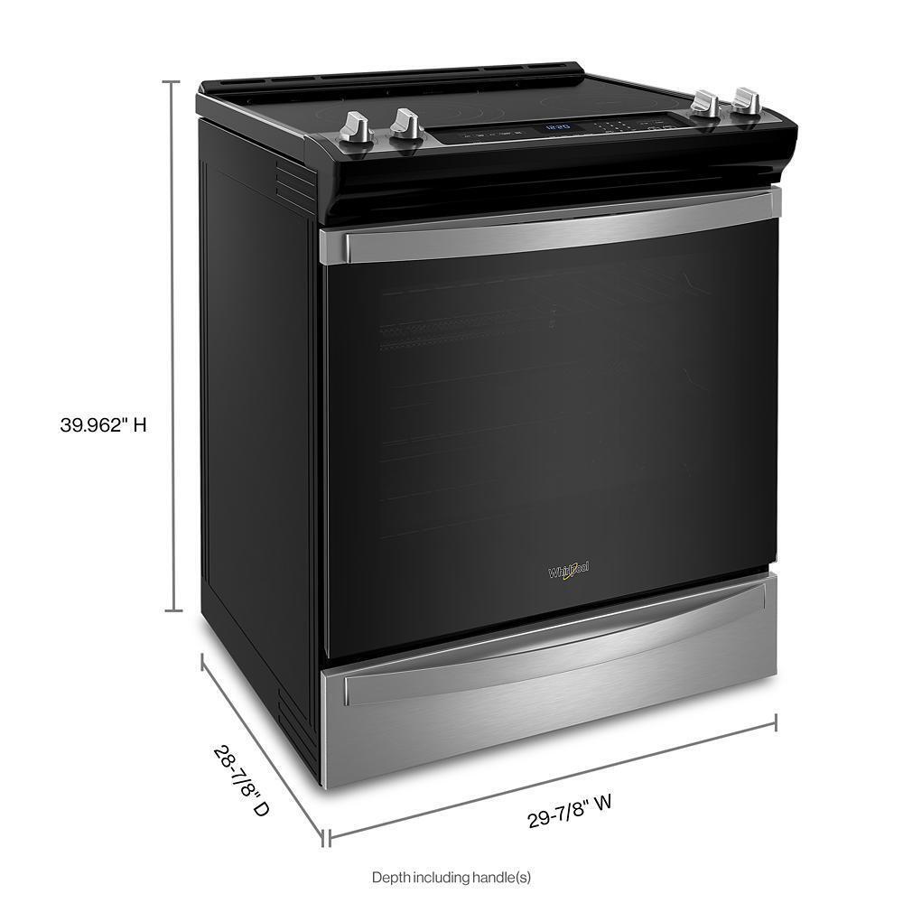 WHIRLPOOL WEE745H0LZ 6.4 Cu. Ft. Whirlpool Electric 7-in-1 Air Fry Oven