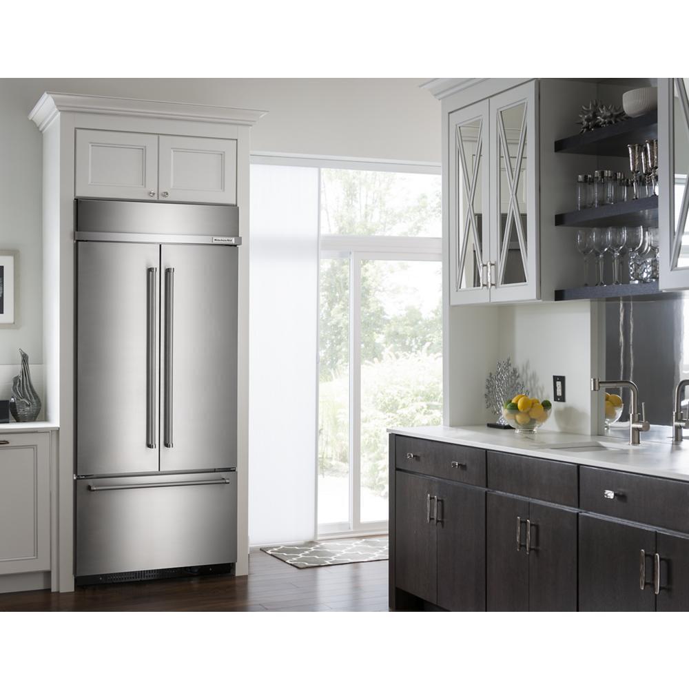 KITCHENAID KBFN506ESS Stainless Steel Kitchenaid 20.5 Cu. Ft. 36"" Width Built In PANEL...