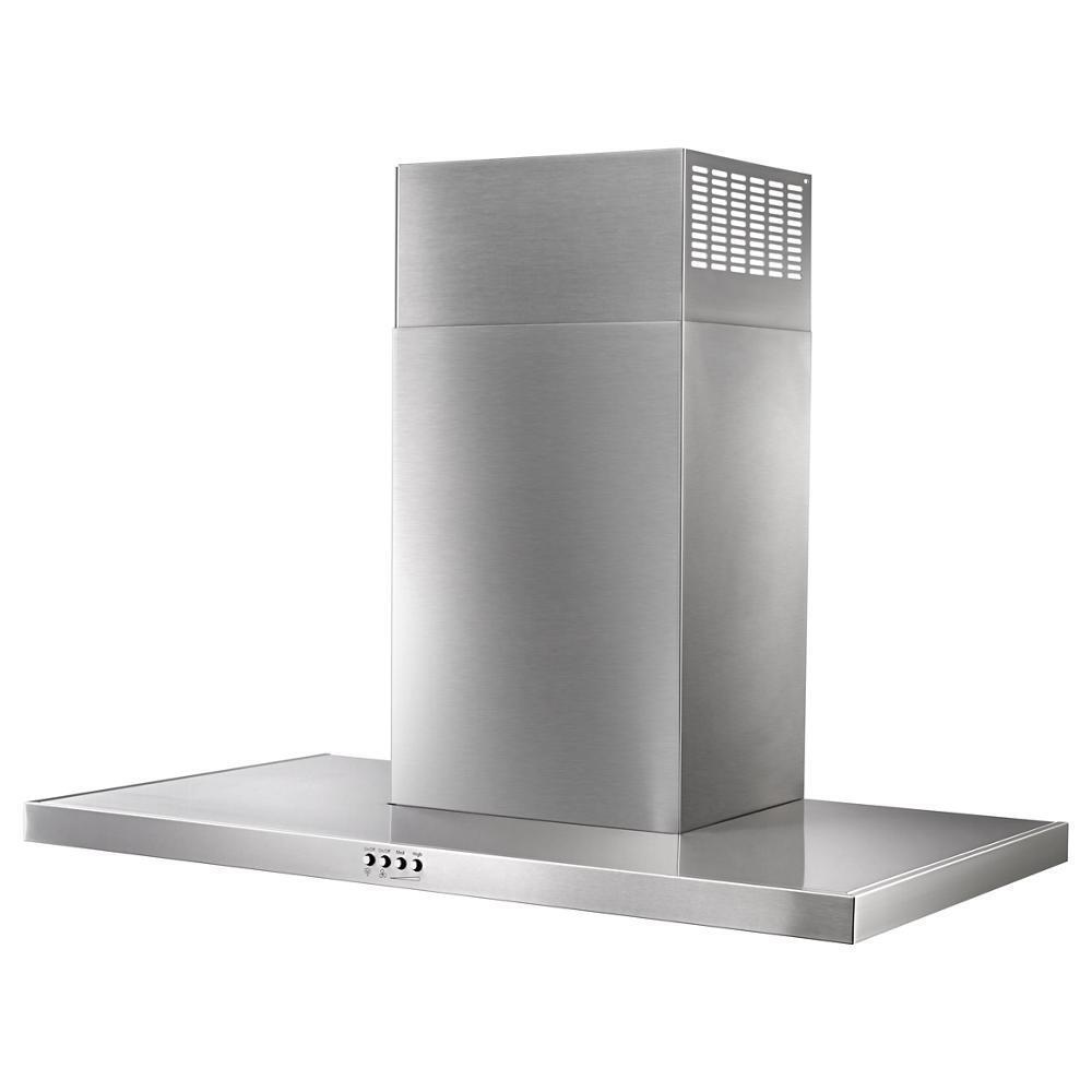 WHIRLPOOL WVW57UC6FS Whirlpool 36"" Stainless Steel Wall Mount Flat Range Hood
