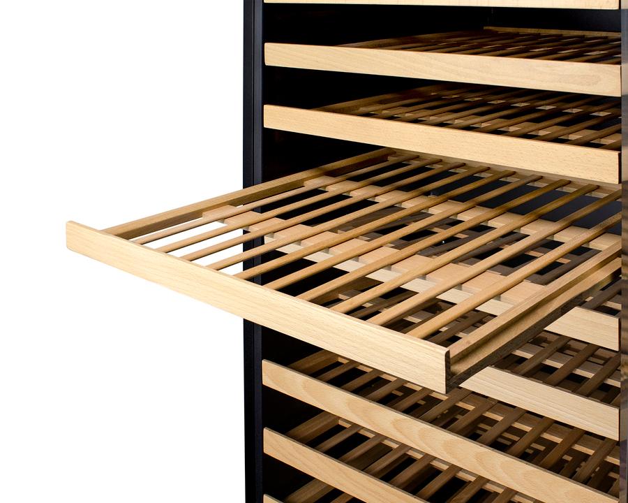 SUMMIT SWC1926BLHD Summit 24"" Wide Single Zone Wine Cellar